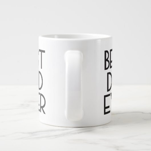 Bester Vater je Jumbo-Tasse (Rückseite)
