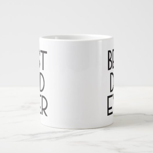Bester Vater je Jumbo-Tasse (Vorderseite)