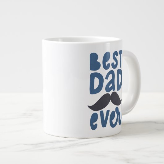 Bester Vater je Jumbo-Tasse (Vorderseite Rechts)