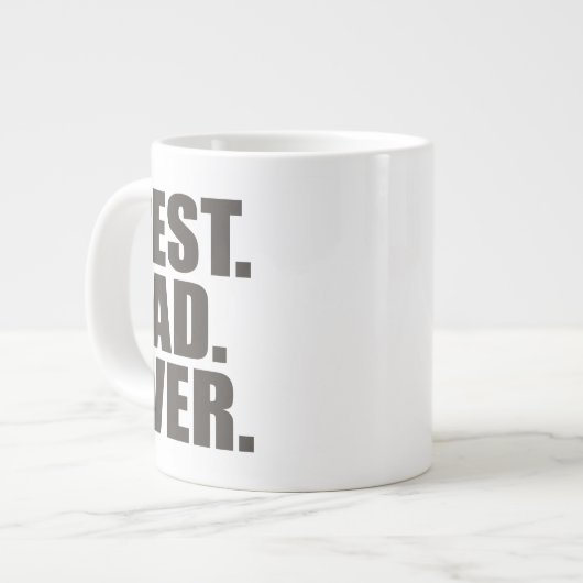 Bester Vater je Jumbo-Tasse (Vorderseite Links)