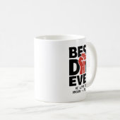 Bester Vater je Kaffee - Funny & Heartwärming Kaffeetasse (VorderseiteRechts)