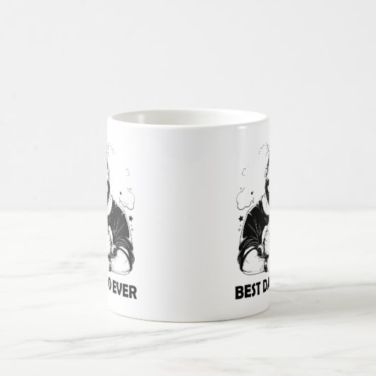 Bester Vater je Kaffee - Funny & Heartwärming Kaffeetasse (Mittel)