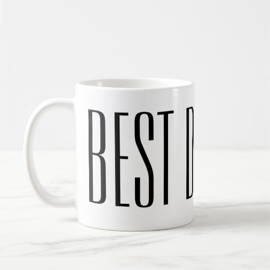 Bester Vater je Kaffee Tasse (Links)