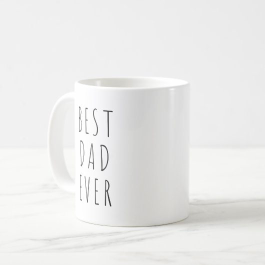 Bester Vater je Kaffee Tasse (Vorderseite Links)