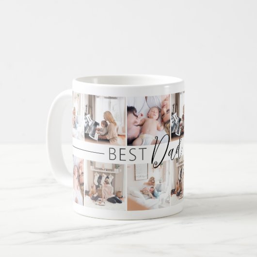 Bester Vater je Kaffee Tasse (Vorderseite Links)