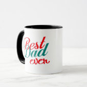 Bester Vater je Kaffee Tasse (Vorderseite Links)