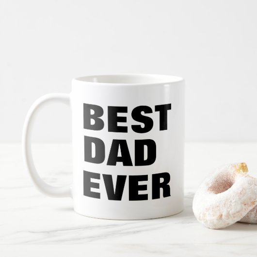 Bester Vater je Kaffee Tasse (Mit Donut)