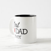 Bester Vater je Kaffee Tasse (Vorderseite Links)