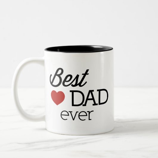 Bester Vater je Kaffee Tasse (Links)