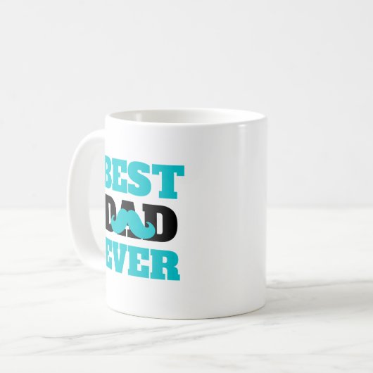 Bester Vater je Kaffeetasse (Vorderseite Links)