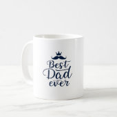 Bester Vater je Kaffeetasse (Vorderseite Links)