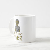 Bester Vater je Kaffeetasse (Vorderseite Links)