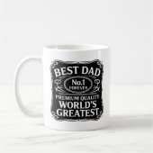 Bester Vater je Kaffeetasse (Links)