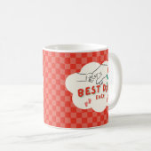 Bester Vater je Kaffeetasse (VorderseiteRechts)