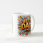 Bester Vater je Kaffeetasse (VorderseiteRechts)