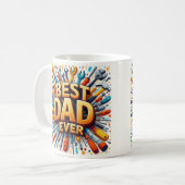 Bester Vater je Kaffeetasse (Vorderseite Links)