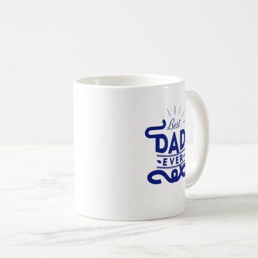 Bester Vater je Kaffeetasse (VorderseiteRechts)
