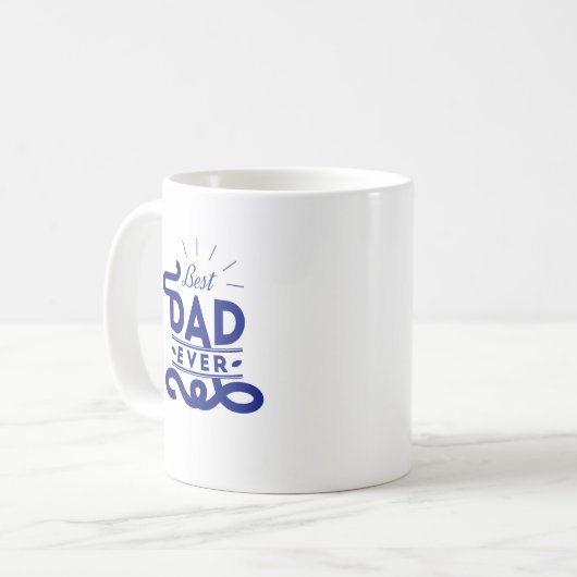 Bester Vater je Kaffeetasse (Vorderseite Links)