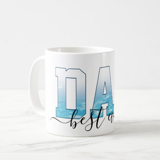 Bester VATER je Kaffeetasse (Vorderseite Links)