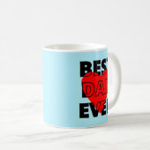 Bester Vater je Kaffeetasse (VorderseiteRechts)