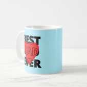 Bester Vater je Kaffeetasse (Vorderseite Links)