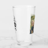 Bester Vater je Kalligrafie-Foto Glas (Links)