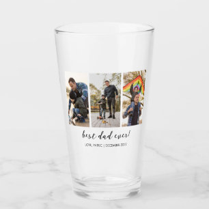 Bester Vater je Keepake Multi-Foto-Glas Glas