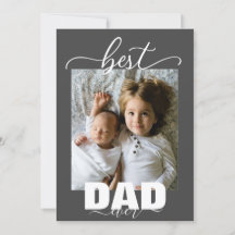 Bester VATER je Kind Foto Vatertag