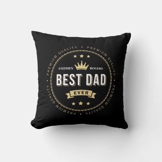 Bester Vater je Kissen (Vorderseite)