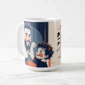 Bester Vater je klassische Tasse - Vatertag - Gesc (Vorderseite Links)