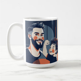 Bester Vater je klassische Tasse - Vatertag - Gesc