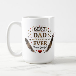 Bester Vater je - kühl und dankbar Kaffeetasse