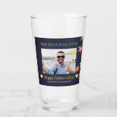 Bester Vater je kundenspezifisches Foto beibehalte Glas (Vorderseite)