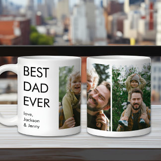 Bester Vater je kundenspezifisches Foto für Person Kaffeetasse