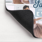Bester Vater je kundenspezifisches Vierer-Foto-Fam Mousepad (Ecke)