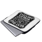 Bester Vater je Laptopschutzhülle (Vorne Knopf)