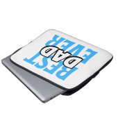 Bester Vater je Laptopschutzhülle (Vorne Knopf)