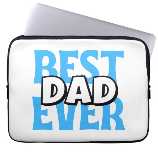 Bester Vater je Laptopschutzhülle (Vorderseite)