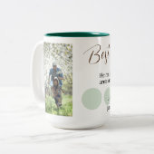 Bester Vater je Luke 15:20 Bester Vater Zweifarbige Tasse (Vorderseite Links)