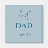 Bester Vater je Magnet | Vatertagsgeschenk (Vorne)