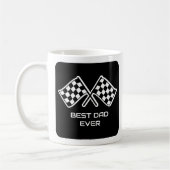 Bester Vater je Markierflags Benutzerdefiniertes F Kaffeetasse (Links)
