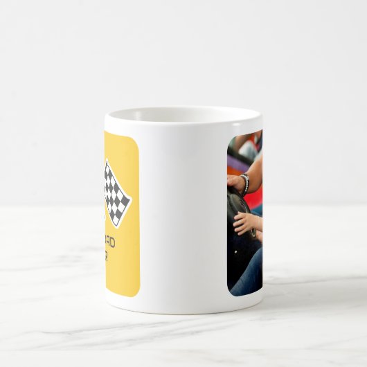 Bester Vater je Markierflags Benutzerdefiniertes F Kaffeetasse (Mittel)