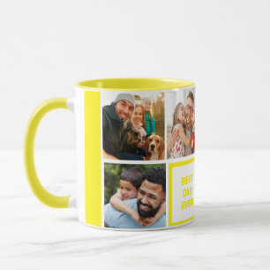 Bester Vater je - maßgeschneidertes Foto des moder Tasse