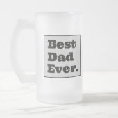 Bester Vater je Mattierte Tasse (Links)