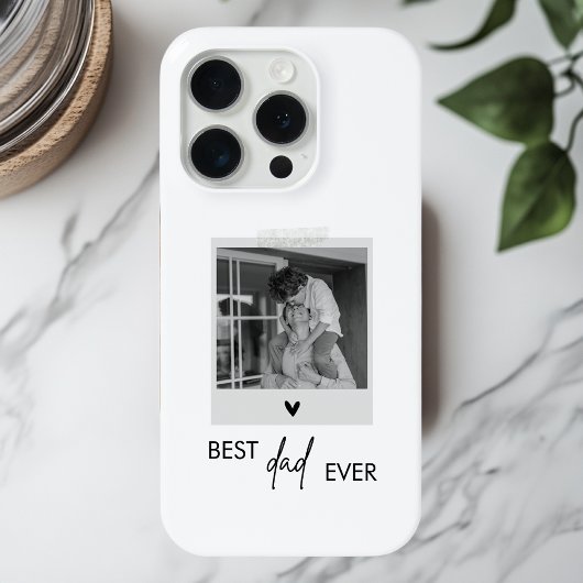 Bester Vater je Minimalistisches Foto Case-Mate iPhone Hülle