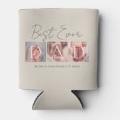 Bester Vater je mit dem Multi-Foto Dosenkühler (Vorderseite)