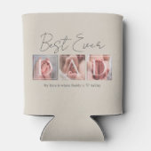 Bester Vater je mit dem Multi-Foto Dosenkühler (Rückseite)