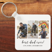 Bester Vater je mit dem Multi-Foto Schlüsselanhänger (Vorderseite)