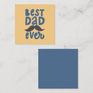 Bester Vater je Mitteilungskarte