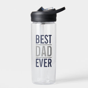 Bester Vater je Modern Navy Blue Trinkflasche